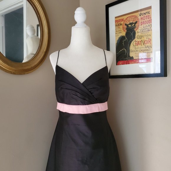 Jenny Yoo Collection Black Formal Dress Sz 10 EUC - Picture 4 of 16